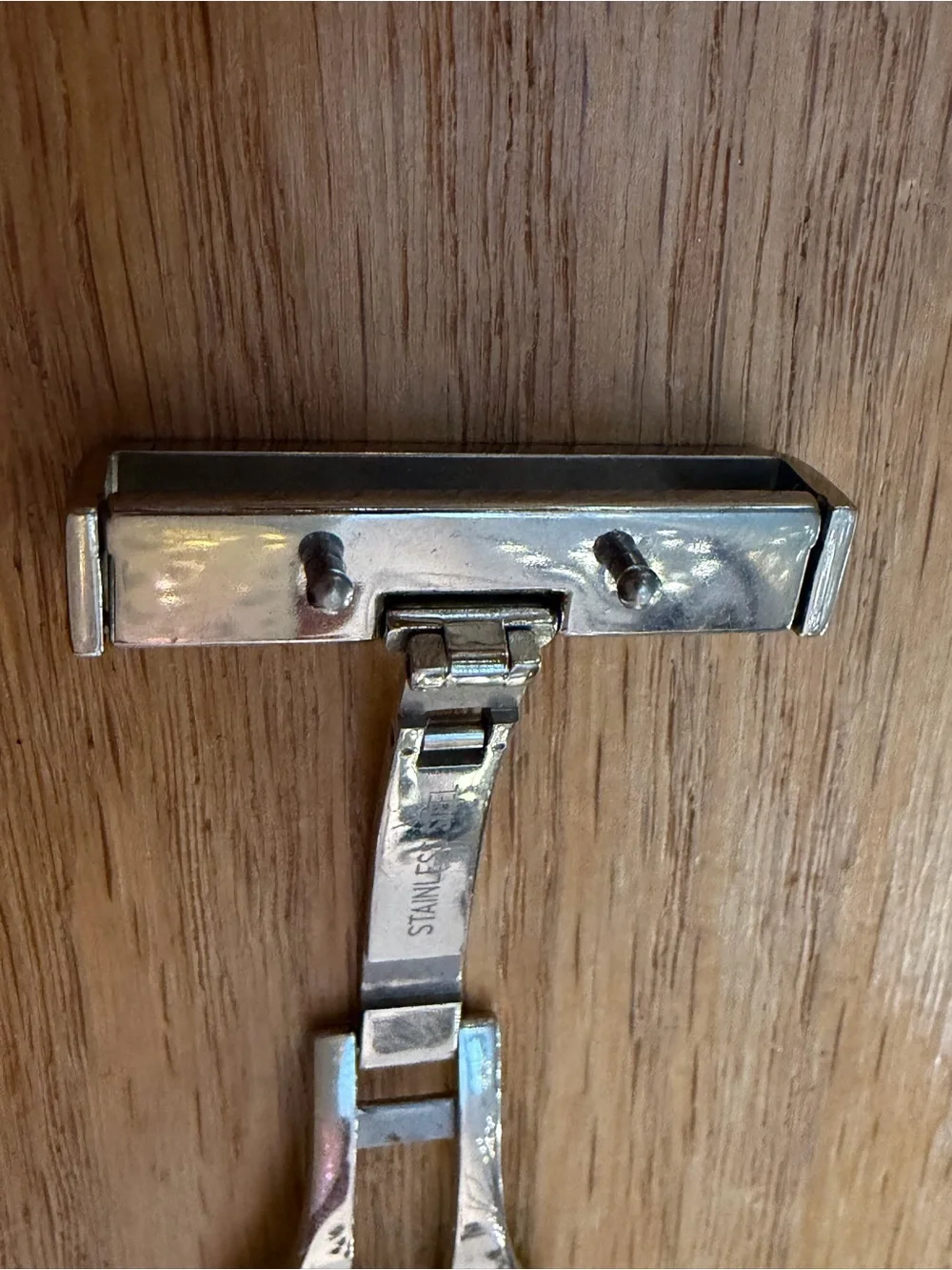 Authentic Burberry Watch Deployment Clasp Stainless Steel Band Replacement